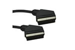 Cables Direct 3m Gold Plated SCART Video Cable