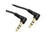 Cables Direct 1m 3.5mm Stereo Audio Cable, Black