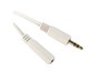 Cables Direct 10m 3.5mm Stereo Extension Cable, White