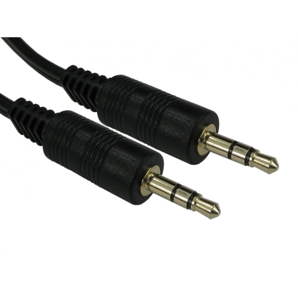 Photos - Cable (video, audio, USB) Cables Direct 3m 3.5mm Stereo Audio Cable, Black 2TT-03 