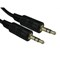 Cables Direct 2m 3.5mm Stereo Audio Cable, Black