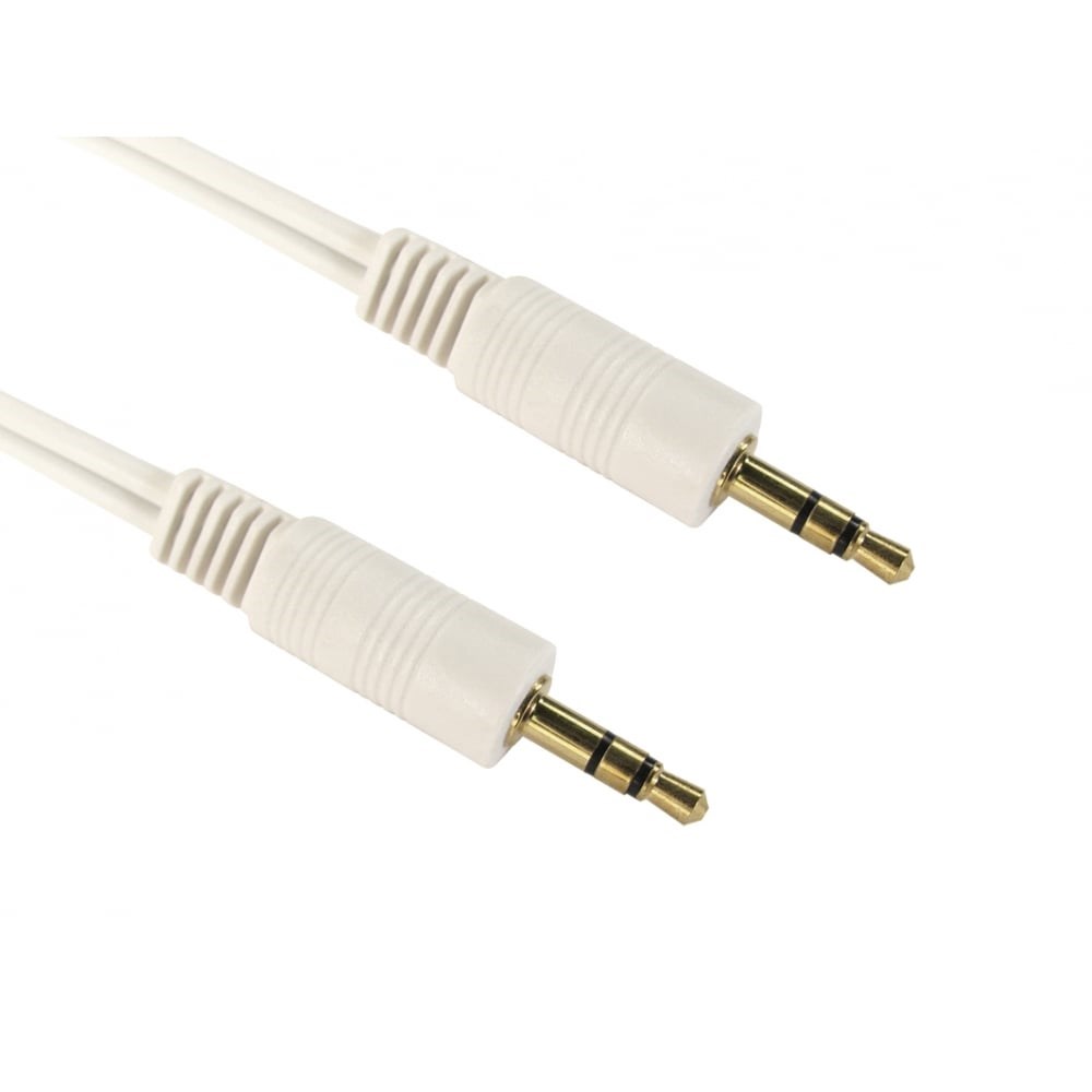Photos - Cable (video, audio, USB) Cables Direct 20m 3.5mm Stereo Audio Cable, White 2TT-20WHT 