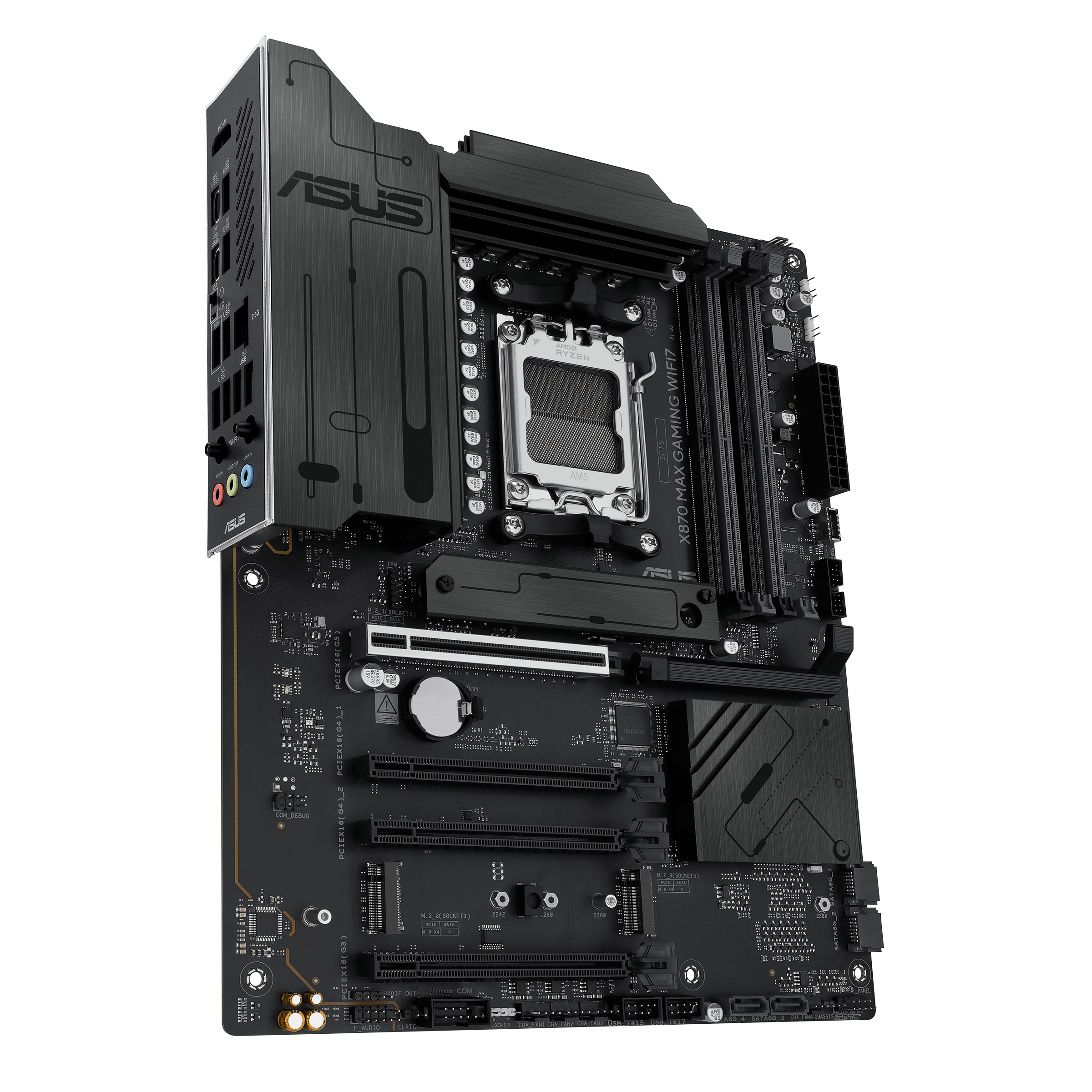 ASUS X870 MAX GAMING WIFI7 AMD Socket AM5 ATX Motherboard - CCL