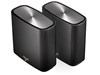 ASUS ZenWifi AX (XT8) Whole-Home Tri-band Mesh System with WiFi 6, Twin Pack, Black