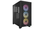 Corsair 3000D RGB AIRFLOW Mid Tower Gaming Case - Black 