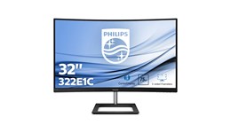 Philips E Line 322E1C 32" Full HD Curved Monitor - VA, 75Hz, 4ms, HDMI, DP