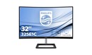 Philips E Line 325E1C 32 inch Curved Monitor - 2560 x 1440, 4ms Response, HDMI