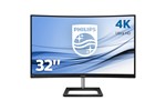 Philips E Line 328E1CA 32" 4K UHD Curved Monitor - VA, 4ms, Speakers, HDMI, DP