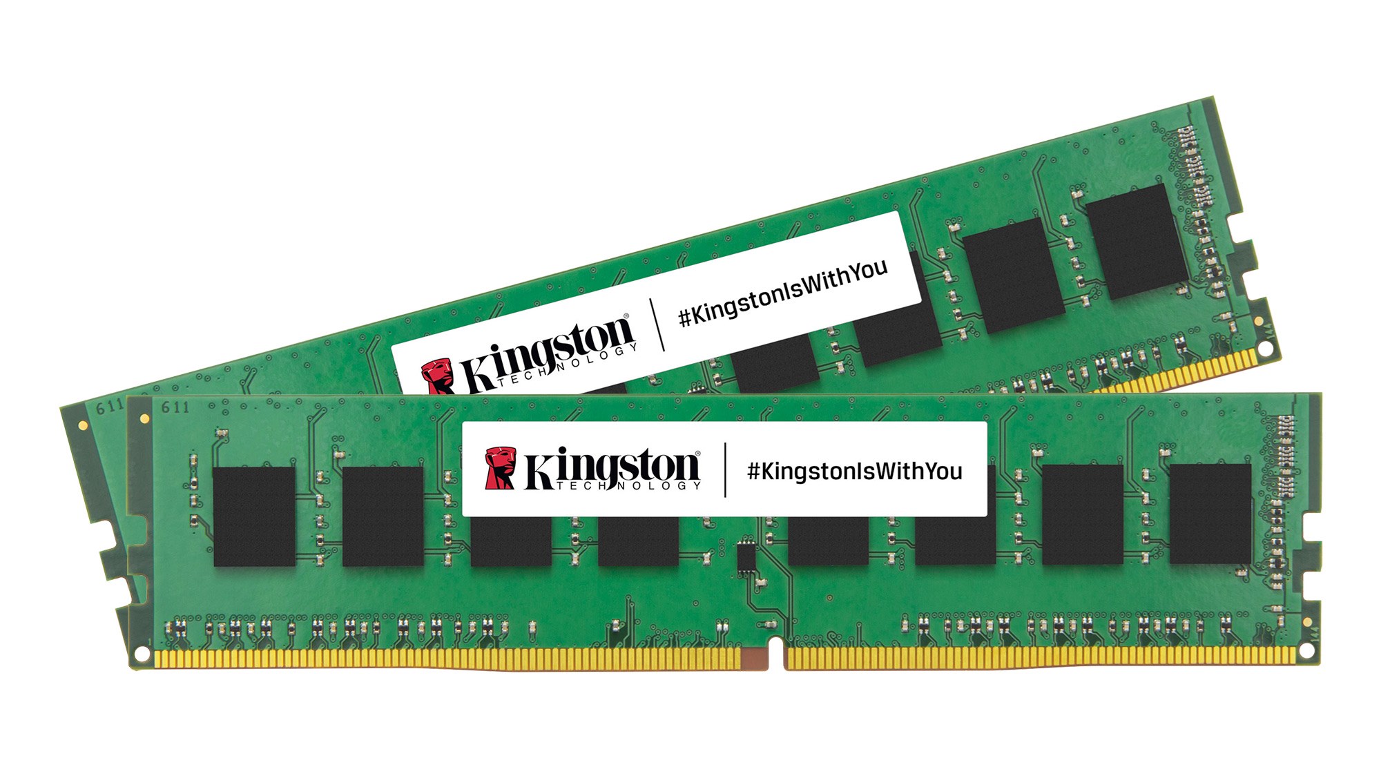 Kingston ValueRAM 16GB (2x 8GB) 2666MT/s DDR4 RAM - KVR26N19S8K2/16 | CCL