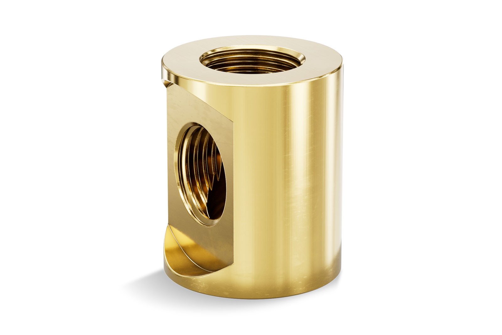 EKWB EK-Quantum Torque Splitter 3F T in Gold