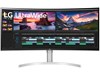 LG 38WN95C-W 38 inch IPS 144Hz 1ms Curved Monitor - 3840 x 1600, 1ms, Speakers