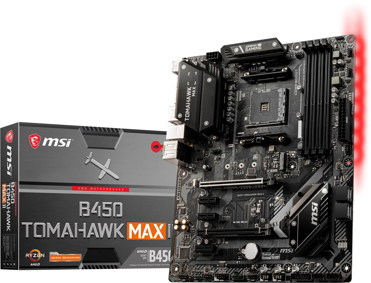 MSI B450 TOMAHAWK MAX II AMD Motherboard