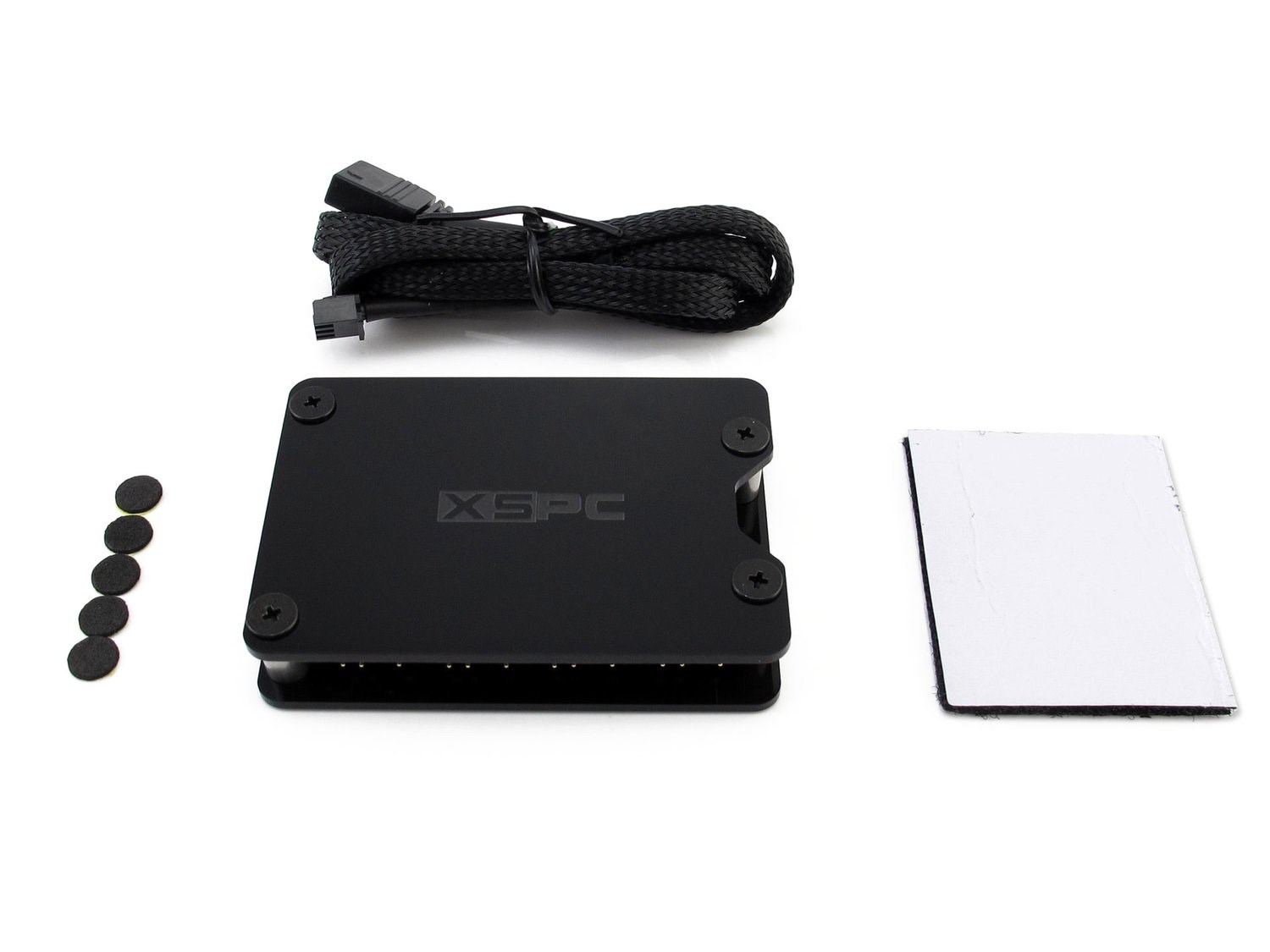 Photos - Other for Computer XSPC 8 Way 3 pin 5V Addressable RGB Splitter HUB - Black 