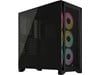 Corsair iCUE 4000D RGB AIRFLOW Mid Tower Gaming Case - Black 