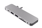 HyperDrive Solo 7-in-1 USB-C Hub (Silver) for MacBook, PC and Devices