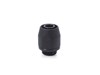 Alphacool HF Compression Fitting TPV Metall - 12.7-7.6mm Straight in Black