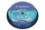 Verbatim 700MB CD-R Extra Protection Discs, 52x, 10 Pack Spindle