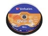 Verbatim 4.7GB DVD-R Discs, 16x, 10 Pack Spindle