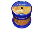 Verbatim 4.7GB DVD-R Discs, 16x, 100 Pack Spindle