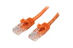 StarTech.com 0.5m CAT5E Patch Cable (Orange)