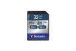 Verbatim 32GB Pro U3 SDHC Memory Card, UHS Speed Class 3