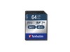 Verbatim 64GB Pro U3 SDXC Memory Card, UHS Speed Class 3