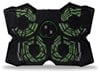 SureFire Bora Laptop Cooling Pad with Green LED Fans