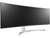 LG 49WL95C-WE 49" UltraWide Curved Monitor - IPS, 60Hz, 5ms, Speakers, HDMI, DP