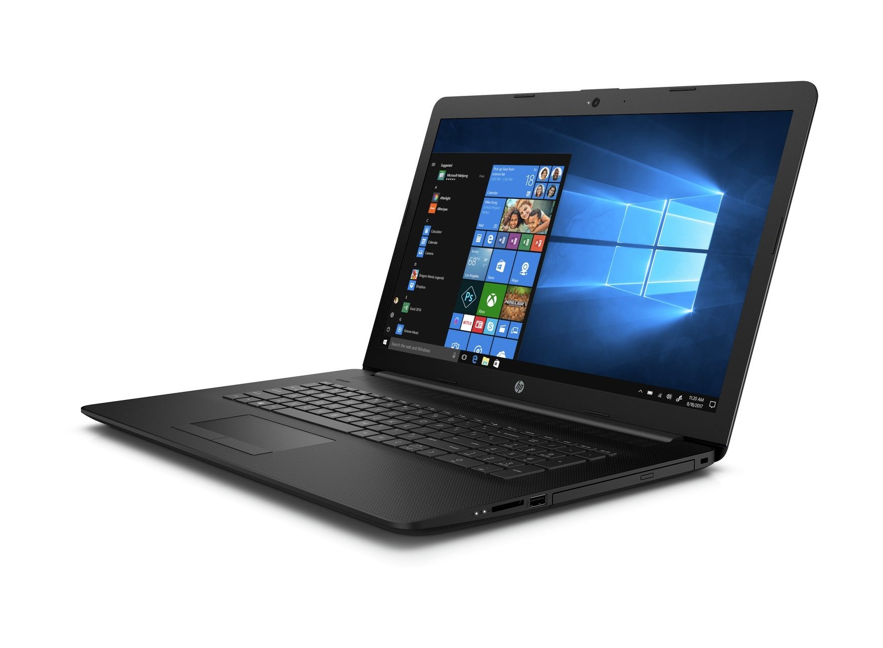 HP 17-CA0007NA 17.3" 8GB 1TB Ryzen 3 Laptop - 4BY34EA#ABU