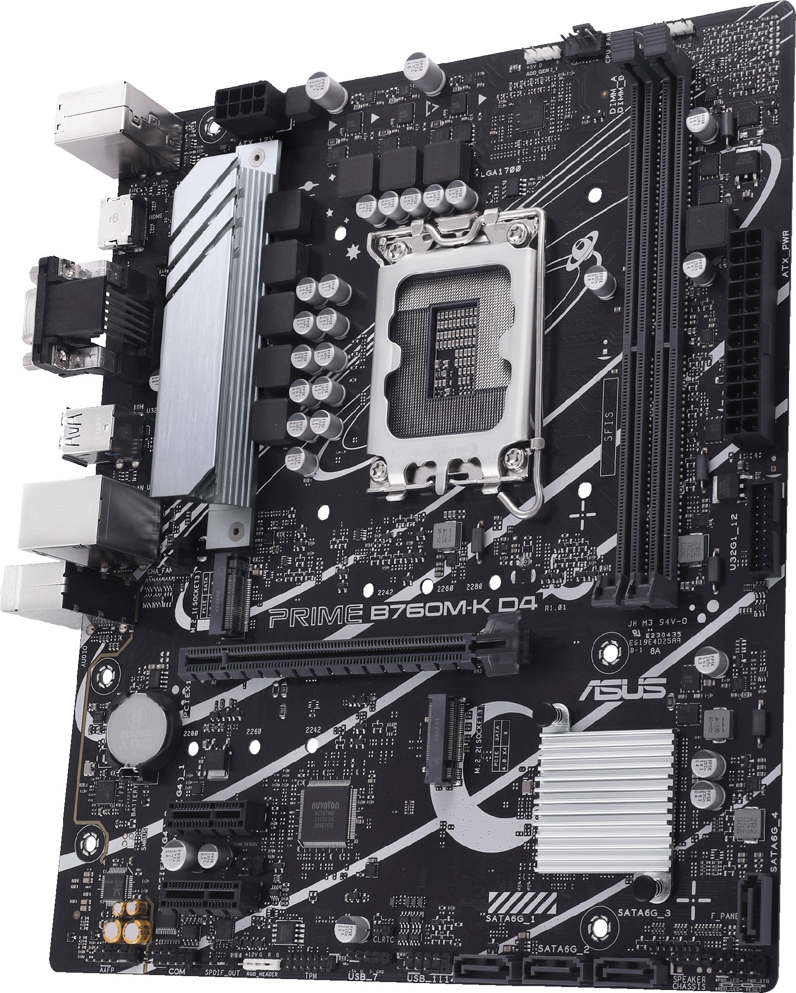 ASUS Prime B760M-K D4 Intel Socket 1700 Motherboard
