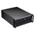 Codegen 4U Rackmount 600mm v2 Server Case in Black with Butterfly Lock, 2 x 80mm fans, 2 x 120mm fans