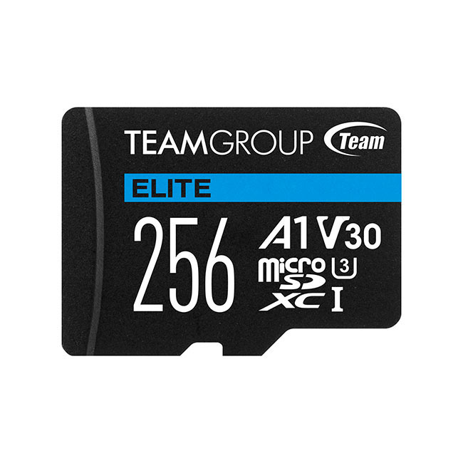 Image of 256GB TEAMGROUP Elite A1 UHS-3 (U1) microSD Card