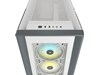 Corsair iCUE 5000X RGB Mid Tower Gaming Case - White USB 3.0