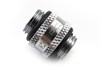 XSPC G1/4" 10mm Male to Male Fitting (Chrome) V2