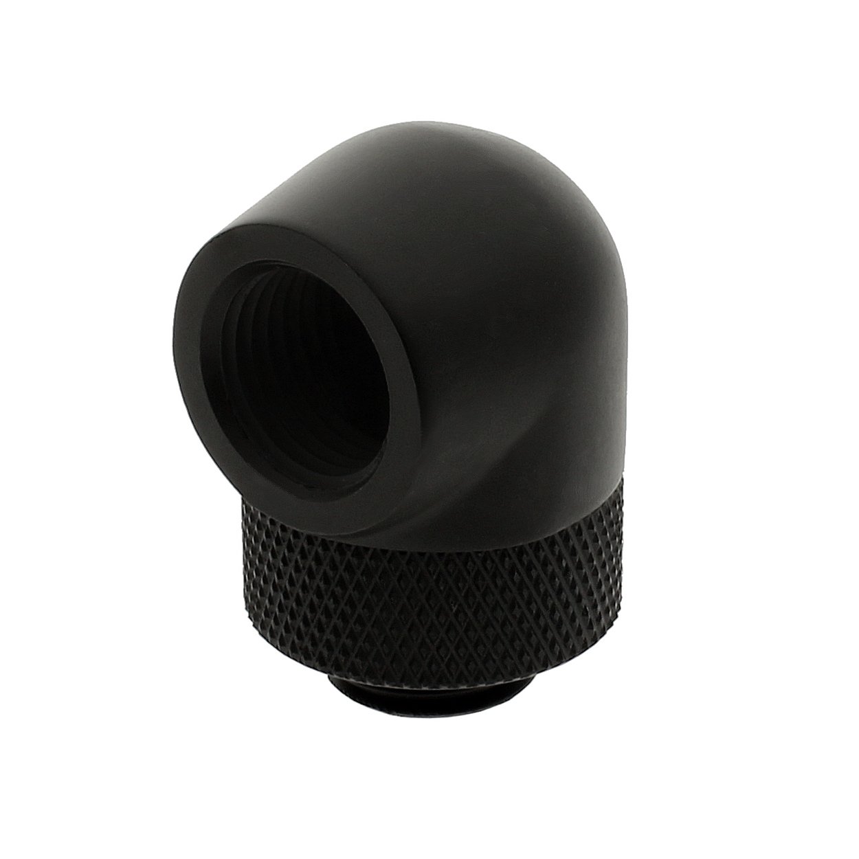 XSPC G1/4, 90 Degree Rotary Fitting V2 in Matte Black - WAT0707 | CCL 
