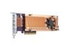 QNAP QM2-4P-384 interface cards/adapter Internal PCIe