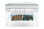 HP DesignJet Studio Steel Large Format 36 inch Plotter Printer with Mobile Printing