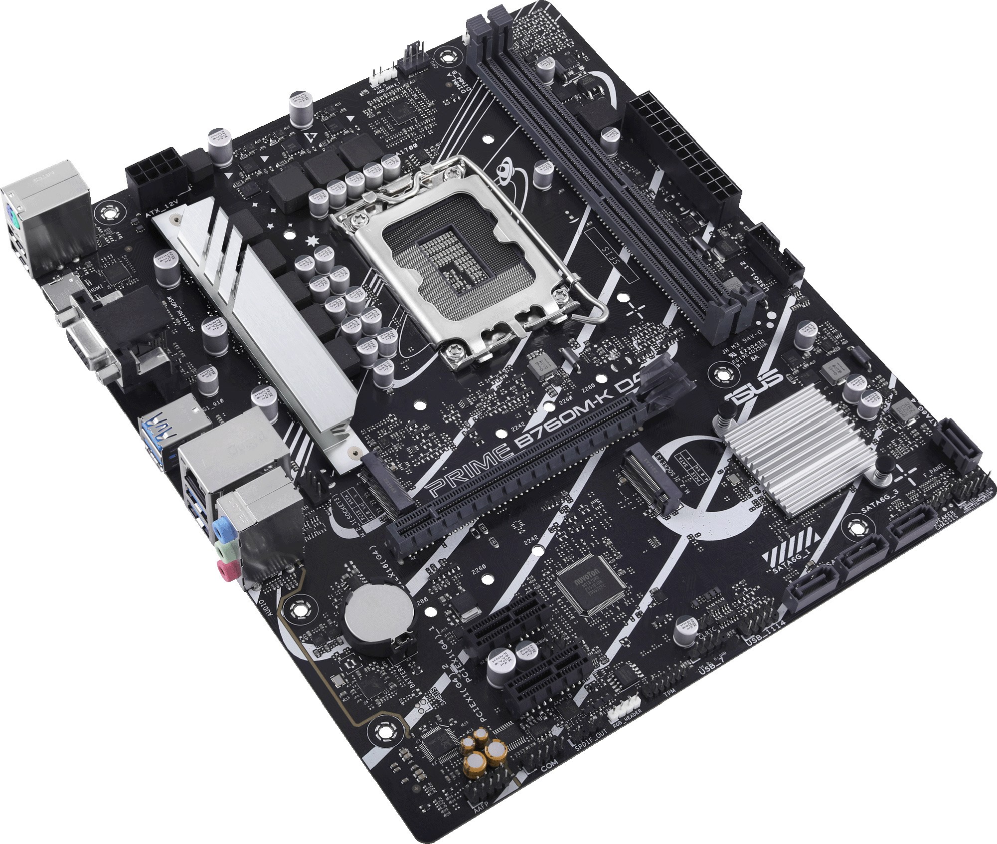 ASUS Prime B760M-K D4 Intel Socket 1700 Motherboard