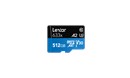 Lexar 512GB microSDXC UHS-I High Speed with Adapter Class 10