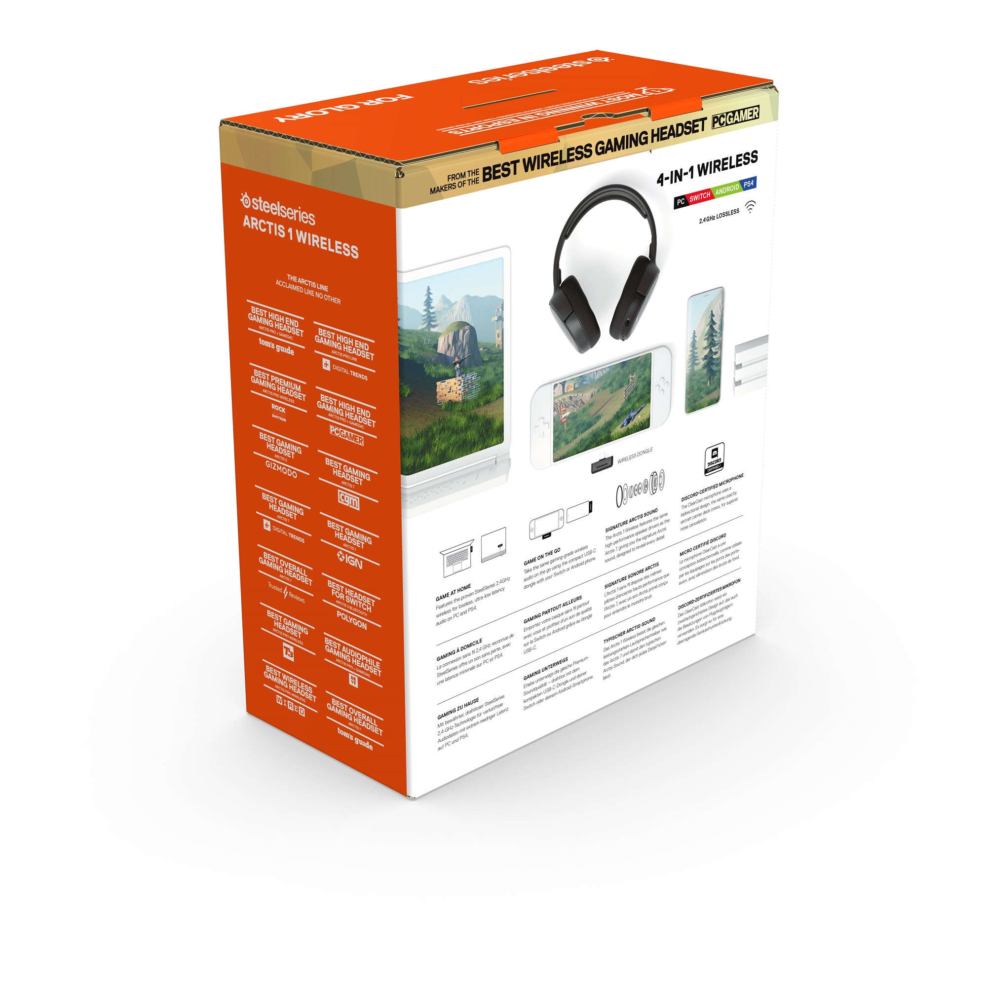 Steelseries Arctis 1 Wireless Gaming Headset Open Box Ccl Computers