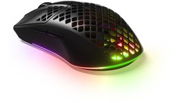 SteelSeries Aerox 3 Wireless Gaming Mouse 2022 Edition in Onyx Black
