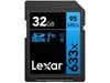 Lexar 633x BLUE Series 32GB Class 10 SD Card 