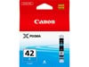 Canon CLI-42C Ink Cartridge - Cyan, 13ml (Yield 600 Photos)