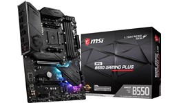 MSI MPG B550 GAMING PLUS ATX Motherboard for AMD AM4 CPUs