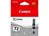 Canon PGI-72GY Ink Cartridge - Grey, 14ml (Yield 165 Photos)