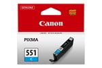 Canon CLI-551C Ink Cartridge - Cyan, 7ml (Yield 304 Pages)