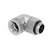 Barrow G1/4 Male Rotary to 90 Degree Rotary Female Angle in Silver