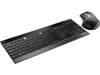 Rapoo 9900M Multi-mode Wireless Ultra-slim Advanced Desktop Combo Set Black