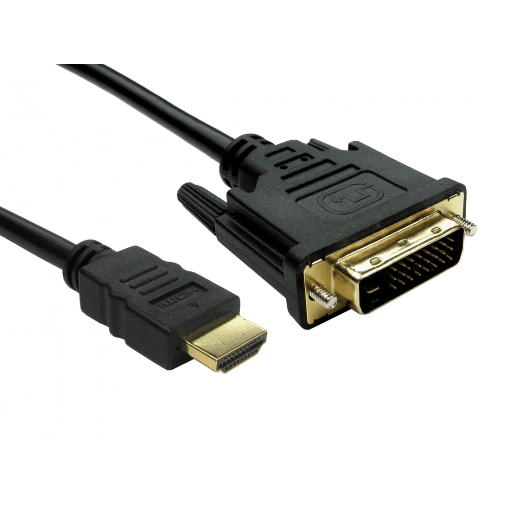 Cables Direct 2m DVI-D to HDMI Cable