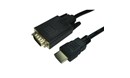 Cables Direct 1.8m HDMI to VGA Cable